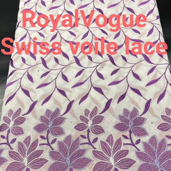 5yds 100% swiss voile laces - Picture 2 of 9